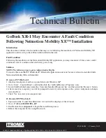 Preview for 1 page of Itronix GoBook XR-1 Product Support Bulletin