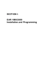 Предварительный просмотр 11 страницы ITS Telecom ADRA 1000 Installation And Programming Manual