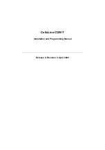 Preview for 3 page of ITS Telecom CelluLine CGW-T Installation And Programming Manual