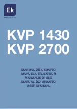 ITS Telecom EKSELANS KVP 1430 User Manual предпросмотр