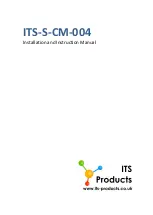 ITS Telecom ITS-S-CM-004 Installation And Instruction Manual предпросмотр