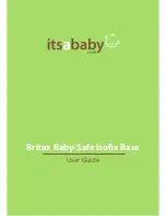 itsababy BABY-SAFE ISOFIX Base User Manual preview