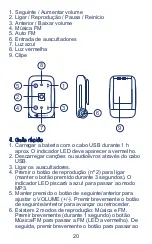 Предварительный просмотр 21 страницы ItsImagical MY MP3 GO! SPORT & WATER Quick Start Manual