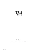 Предварительный просмотр 22 страницы ITSU IS0127 User Manual