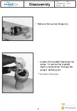 Предварительный просмотр 6 страницы ITT Industries FLYGT DX 35-5 Disassembly And Assembly Instructions