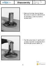 Предварительный просмотр 8 страницы ITT Industries FLYGT DX 35-5 Disassembly And Assembly Instructions