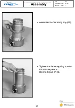 Предварительный просмотр 20 страницы ITT Industries FLYGT DX 35-5 Disassembly And Assembly Instructions