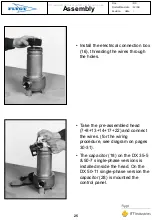 Предварительный просмотр 25 страницы ITT Industries FLYGT DX 35-5 Disassembly And Assembly Instructions