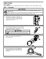 Предварительный просмотр 5 страницы ITT 150S-HD Installation & Maintenance Instructions Manual