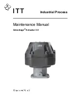 ITT Advantage Actuator 2.0 Maintenance Manual preview