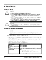 Предварительный просмотр 10 страницы ITT B216 Installation And Operation Manual