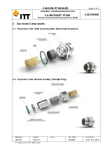 Предварительный просмотр 3 страницы ITT CA-BAYONET Assembly And Wiring Instructions