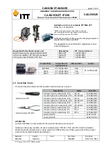 Предварительный просмотр 7 страницы ITT CA-BAYONET Assembly And Wiring Instructions