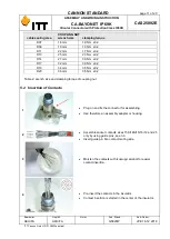 Предварительный просмотр 11 страницы ITT CA-BAYONET Assembly And Wiring Instructions