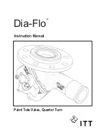 ITT Dia-Flo Instruction Manual preview