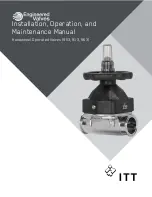 ITT Engineered Valves 903 Installation, Operation And Maintenance Manual предпросмотр