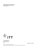 Предварительный просмотр 23 страницы ITT Engineered Valves Advantage 2.1 Maintenance Manual