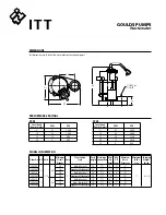 Предварительный просмотр 3 страницы ITT Goulds Pump SP02 Manual