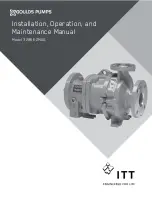 Предварительный просмотр 1 страницы ITT GOULDS PUMPS 3296 EZMAG Installation, Operation And Maintenance Manual