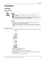 Предварительный просмотр 19 страницы ITT Goulds Pumps API 3171 Installation, Operation And Maintenance Manual