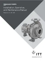 ITT Goulds Pumps IC Installation, Operation And Maintenance Manual предпросмотр