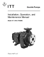 ITT HT 3196 i-FRAME Installation, Operation And Maintenance Manual предпросмотр