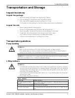 Предварительный просмотр 13 страницы ITT HT 3196 i-FRAME Installation, Operation And Maintenance Manual