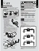 Предварительный просмотр 5 страницы ITT JABSCO V-FLO 5.0 Owner'S Manual