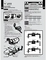 Предварительный просмотр 8 страницы ITT JABSCO V-FLO 5.0 Owner'S Manual