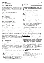 Preview for 32 page of ITT Lowara FLC Series Operating Manual