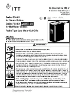 Preview for 1 page of ITT Series PS-801 Installation & Maintenance Instructions Manual