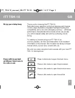 Preview for 3 page of ITT TSH-10 User Manual