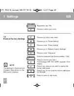 Preview for 22 page of ITT TSH-10 User Manual