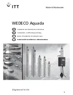 Предварительный просмотр 61 страницы ITT WEDECO Aquada Installation And Maintenance Instructions Manual