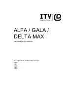 ITV ICE MAKERS ALFA User Manual preview