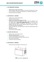 ITV ICE MAKERS MS Series Maintenance preview