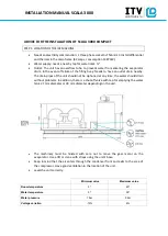 Предварительный просмотр 2 страницы ITV ICE MAKERS SCALA 3000 COMPACT Installation Manual