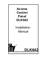 Предварительный просмотр 1 страницы ITV DLK642 Installation Manual