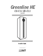 Preview for 1 page of ITV Greenline HE C6-C11 Installer'S Manual