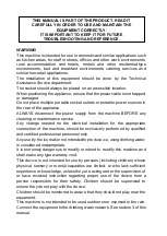 ITV NG R290 User Manual preview