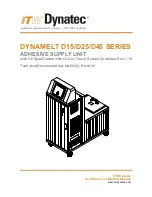 Preview for 1 page of ITW Dynatec DYNAMELT D15 Series Technical Documentation Manual