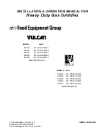 Preview for 1 page of ITW Food Equipment Group 924RE ML-135221-00G24, 936RE M Installation And Operation Manual