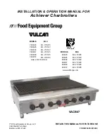 ITW Food Equipment Group ACB20 ML-135285 Installation And Operation Manual preview