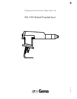 ITW Gema PG 1-R1 Operating Instructions And Spare Parts List preview