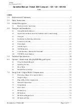 Preview for 3 page of ITW GSE Hobart 2400 Compact Manual