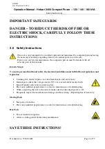 Preview for 6 page of ITW GSE Hobart 2400 Compact Manual