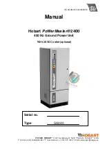 Предварительный просмотр 1 страницы ITW GSE Hobart PoWerMaster 2400 Series Manual