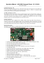 Предварительный просмотр 10 страницы ITW GSE Hobart PoWerMaster 2400 Series Manual