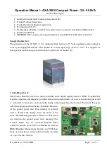 Предварительный просмотр 11 страницы ITW GSE Hobart PoWerMaster 2400 Series Manual