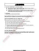 Preview for 3 page of ITW ACME DTPN-250 Operation, Parts And Safety Manual